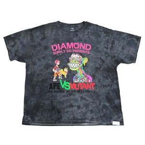 NWT Diamond Supply Co x Bored Ape Yacht Club Ape Tee Men’s Sz 3XL